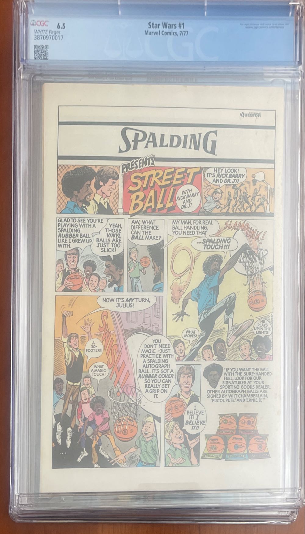 Star Wars - Marvel Comics (1 - Jul 1977) comic book collectible [Barcode 07148602817807] - Main Image 2