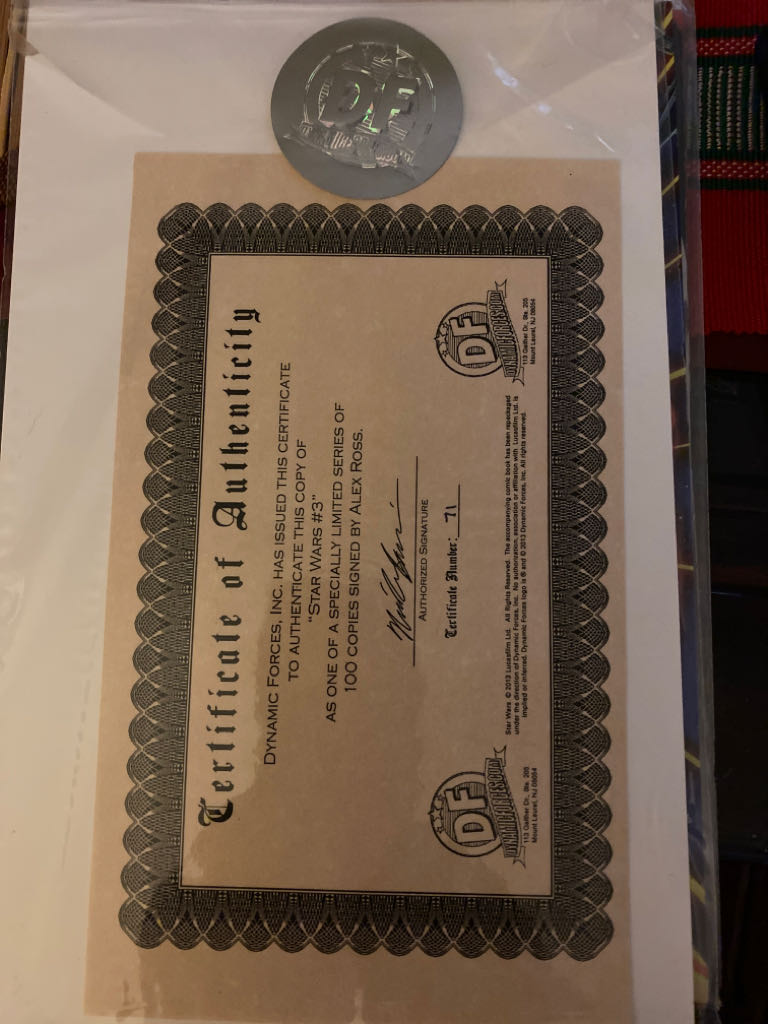 Star Wars (2013) - Dark Horse (3 - Mar 2013) comic book collectible [Barcode 76156819812600311] - Main Image 2