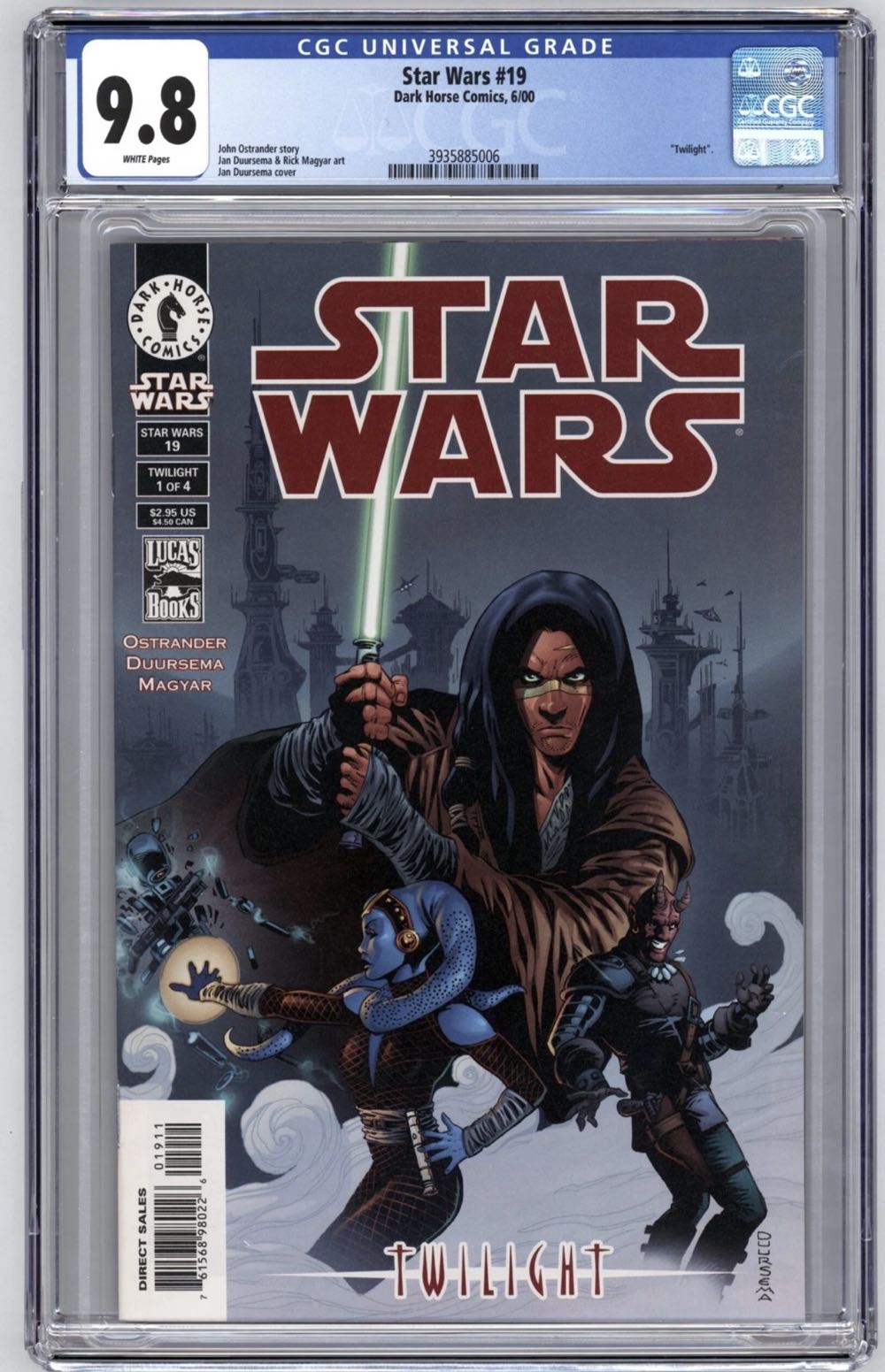 Star Wars: Twilight - Dark Horse (19 - Aug 2006) comic book collectible [Barcode 761568980226] - Main Image 2