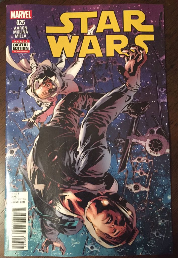 Star Wars - Marvel (25 - Nov 2016) comic book collectible [Barcode 75960608113402531] - Main Image 2