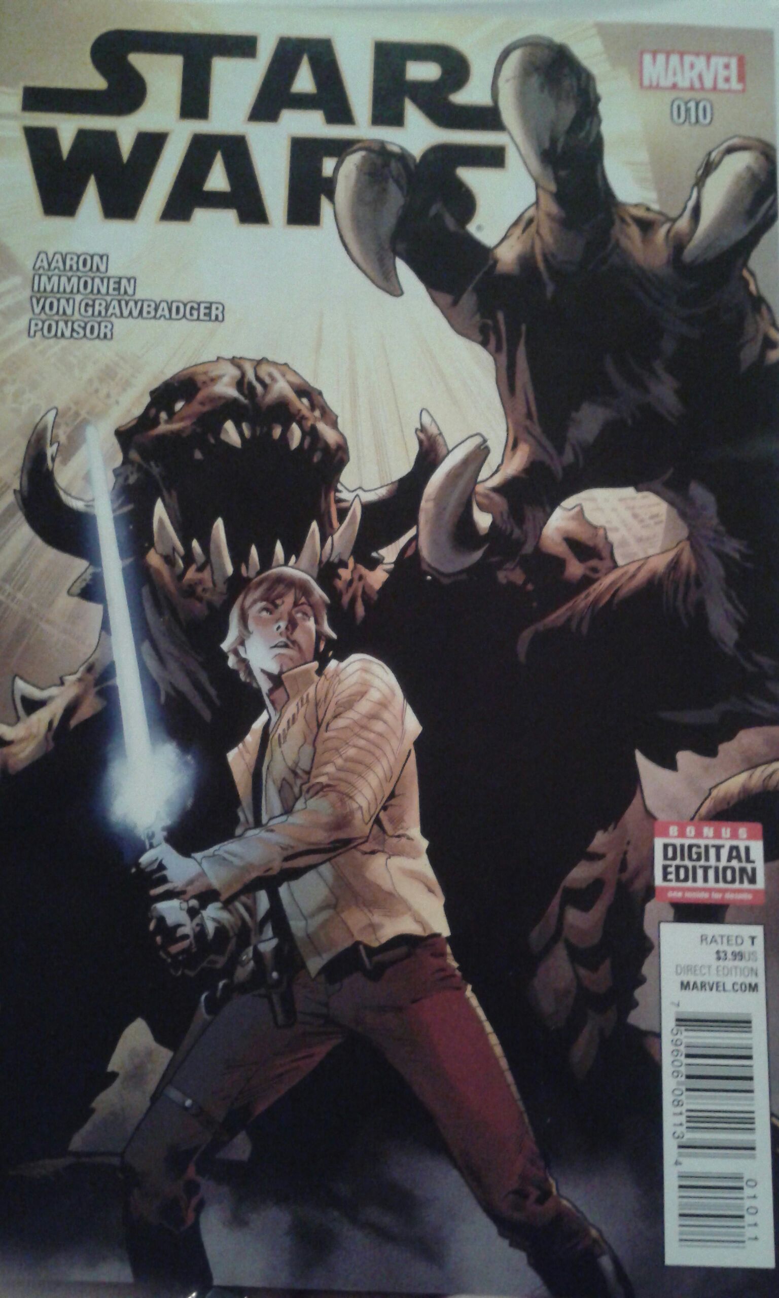 Star Wars 010 - Marvel (10 - Dec 2015) comic book collectible [Barcode 5947909078868] - Main Image 1