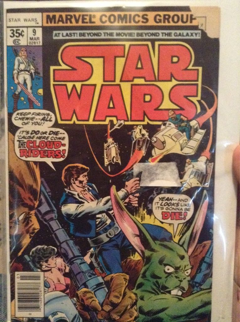 Star Wars - Marvel Comics (9 - Mar 1978) comic book collectible [Barcode 07148602817803] - Main Image 1