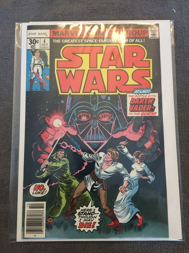 Star Wars - Marvel Comics (4 - Oct 1977) comic book collectible [Barcode 07148602817810] - Main Image 2