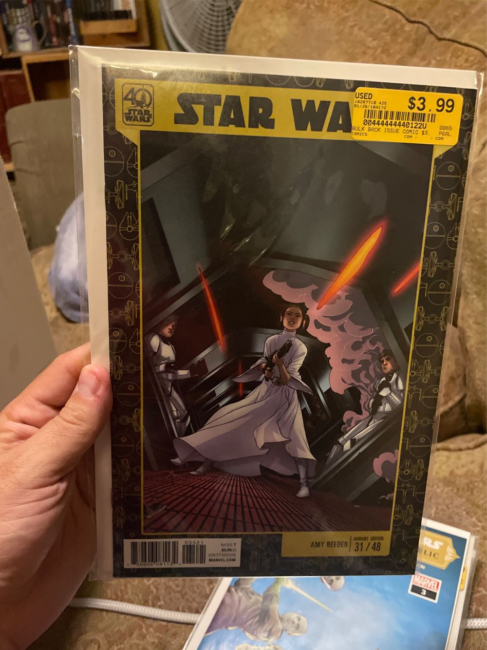 Star Wars - Marvel (35 - Aug 2017) comic book collectible [Barcode 75960608113403521] - Main Image 2