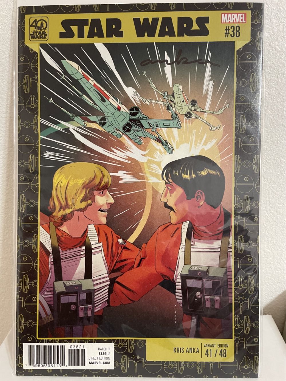 Star Wars (2015) #38 Anka - Marvel (38 - Nov 2017) comic book collectible [Barcode 75960608113403821] - Main Image 2