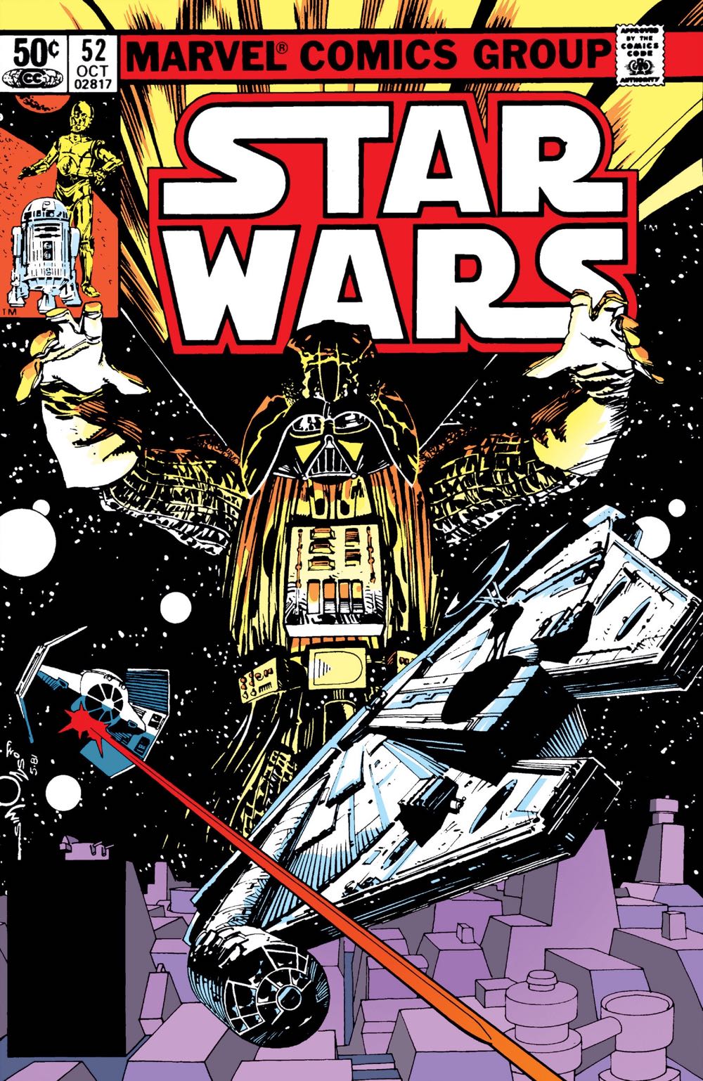 Star Wars - Marvel Comics Group (52 - Oct 1981) comic book collectible - Main Image 2