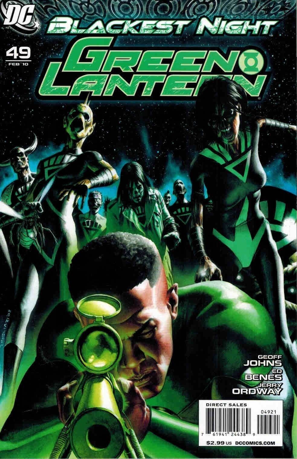 Green Lantern (2005) - DC (49 - Feb 2010) comic book collectible [Barcode 761941244389] - Main Image 2