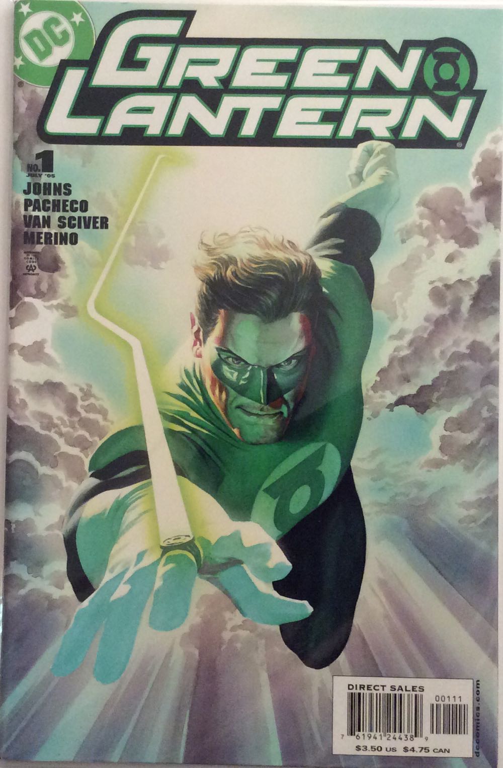 Green Lantern (2005) - DC Comics (1 - 07/2005) comic book collectible [Barcode 6194124438] - Main Image 2