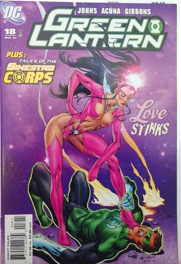 Green Lantern (2007) - DC Comics (18 - May 2007) comic book collectible [Barcode 6194124438] - Main Image 2