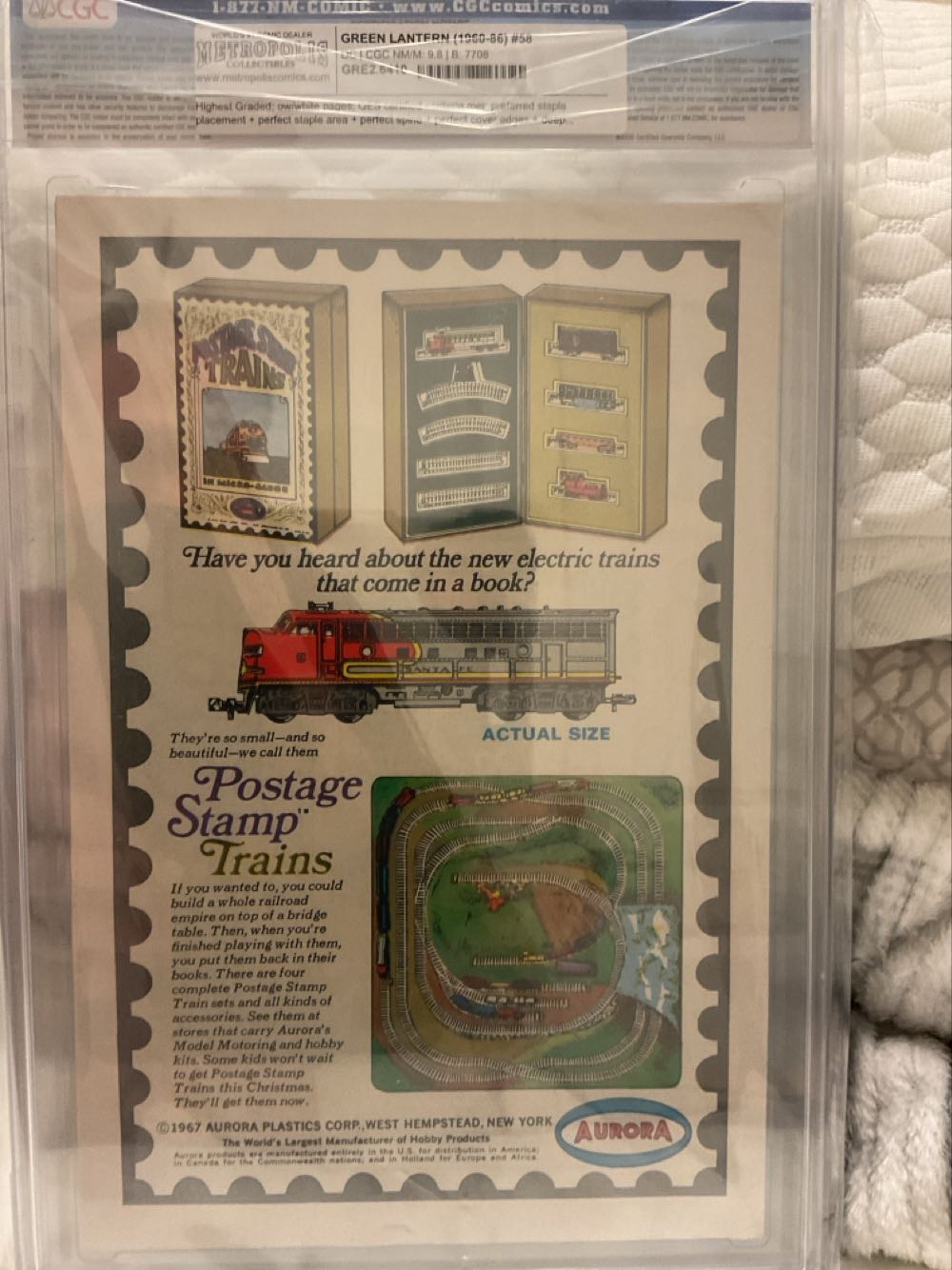 Green Lantern #58 - DC (58 - Jan 1968) comic book collectible [Barcode 54569884] - Main Image 4