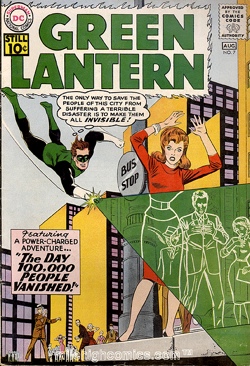 Green Lantern (Vol.2) - DC Comics (7 - Jul 1961) comic book collectible [Barcode 82217758663] - Main Image 1