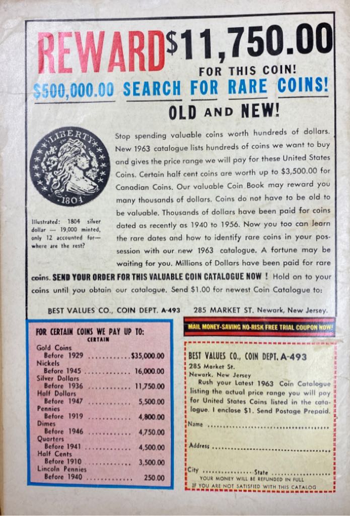 Green Lantern (Vol.2) - DC (22 - Jul 1963) comic book collectible [Barcode 8225417456636] - Main Image 2