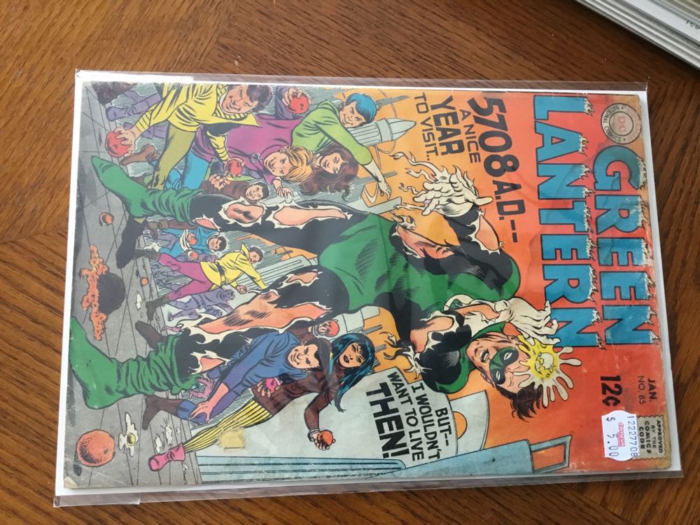 Green Lantern - DC (Detective Comics) (65 - Jan 1969) comic book collectible [Barcode 568588000] - Main Image 2