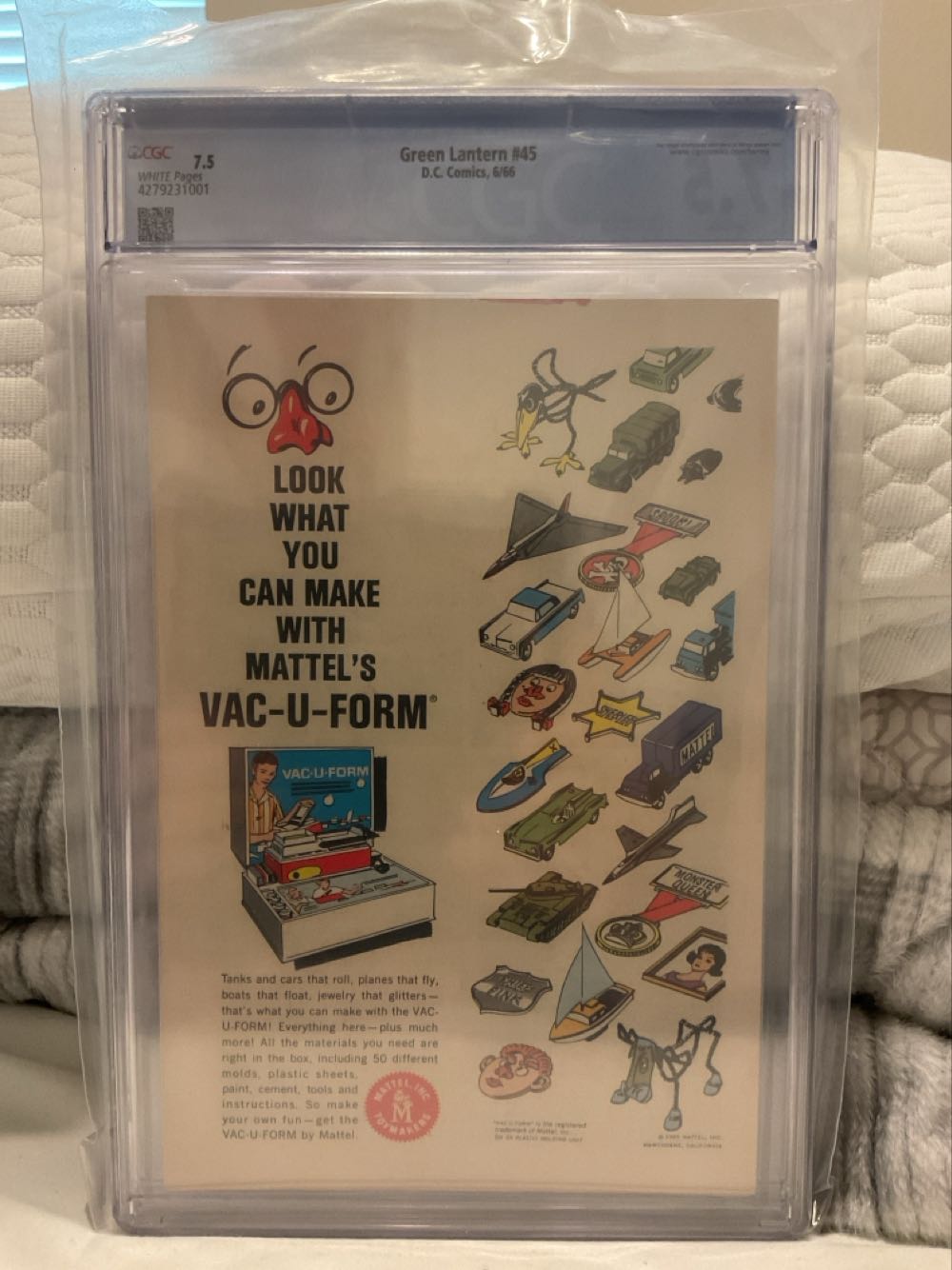 Green Lantern - DC (45 - Jun 1966) comic book collectible [Barcode 69000000000] - Main Image 3