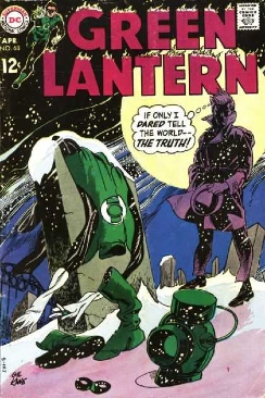Green Lantern Vol. 2 - DC Superman National Comics (68 - Apr 1969) comic book collectible [Barcode 25844786] - Main Image 1
