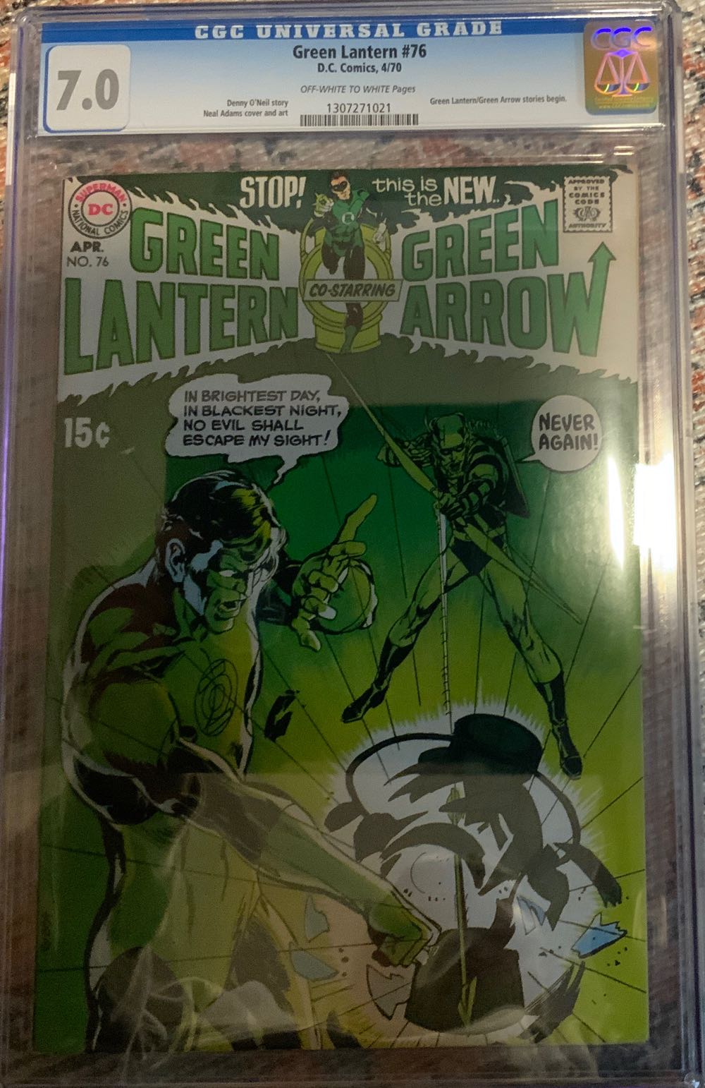 Green Lantern (1960) - DC (76) comic book collectible [Barcode 82544] - Main Image 2