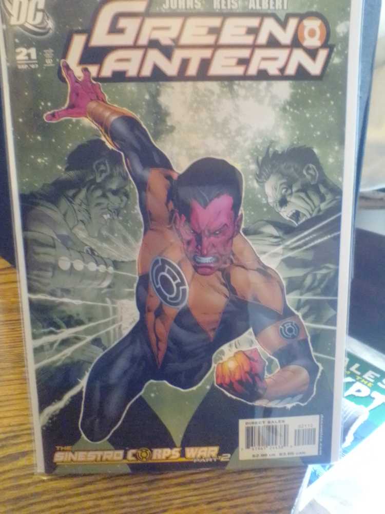 Green Lantern - DC (21 - Sep 2007) comic book collectible [Barcode 761941244389] - Main Image 2