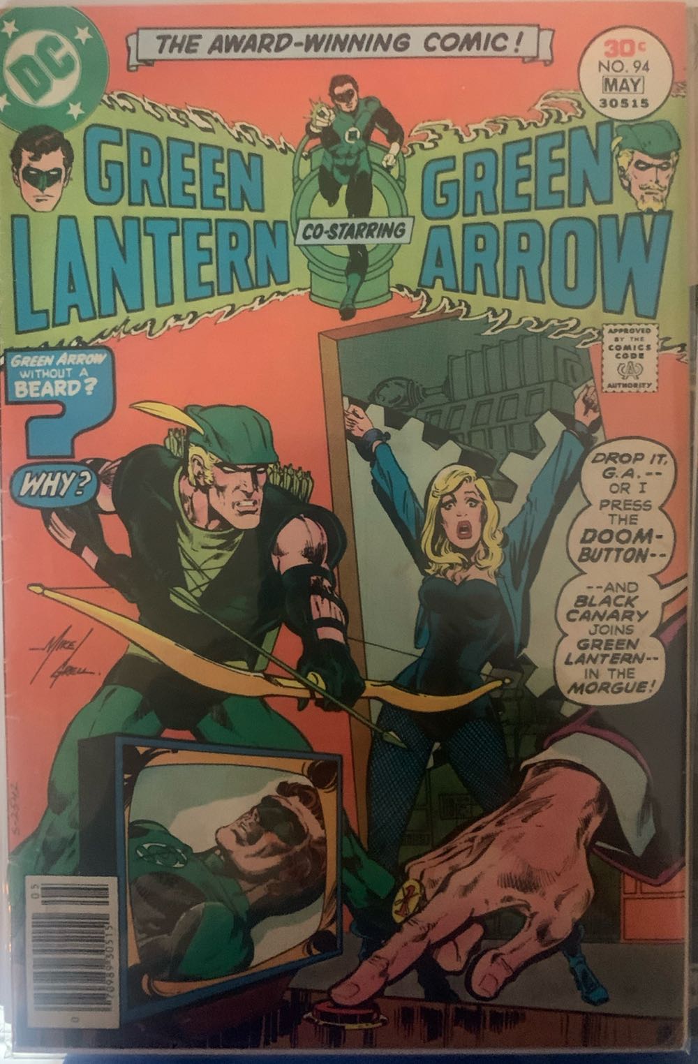 Green Lantern - DC Comics (94 - May 1977) comic book collectible [Barcode 070989305151] - Main Image 3