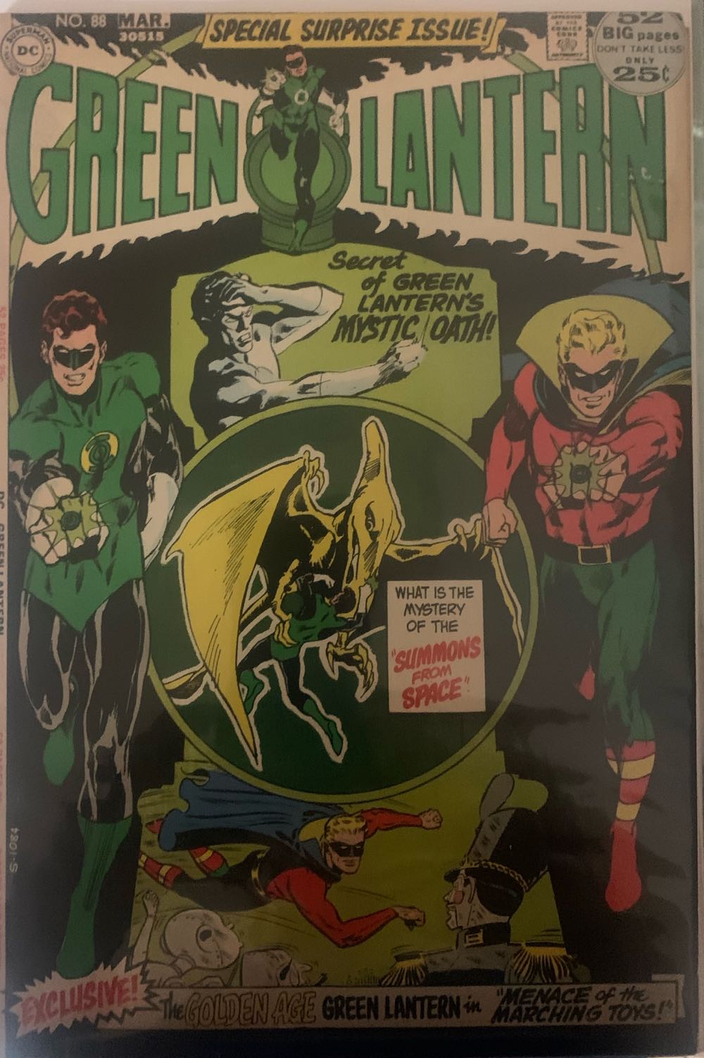 Green Lantern - DC (88 - Mar 1972) comic book collectible - Main Image 2