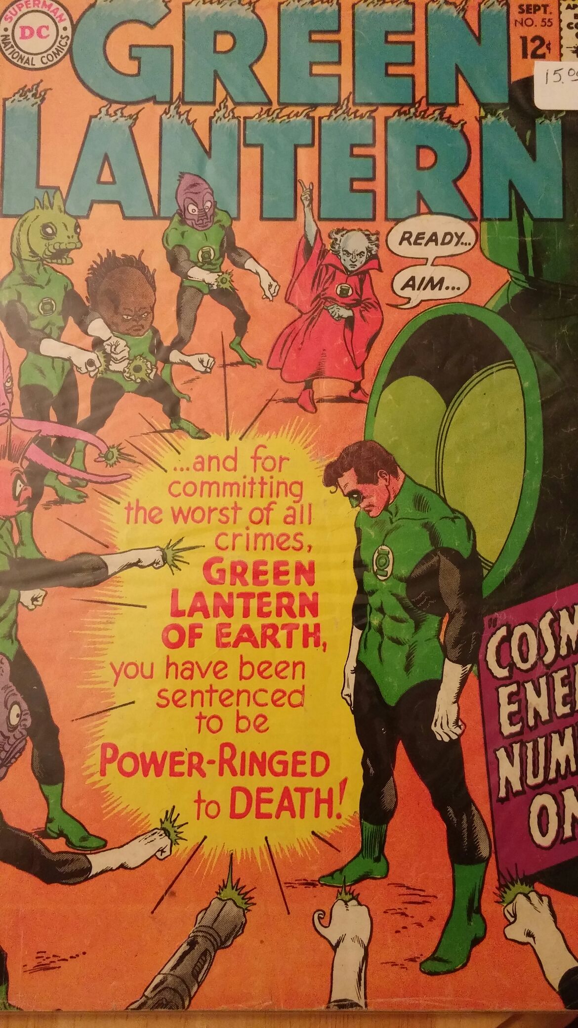 Green Lantern Vol 2 - DC Comics (55 - Sep 1967) comic book collectible - Main Image 1