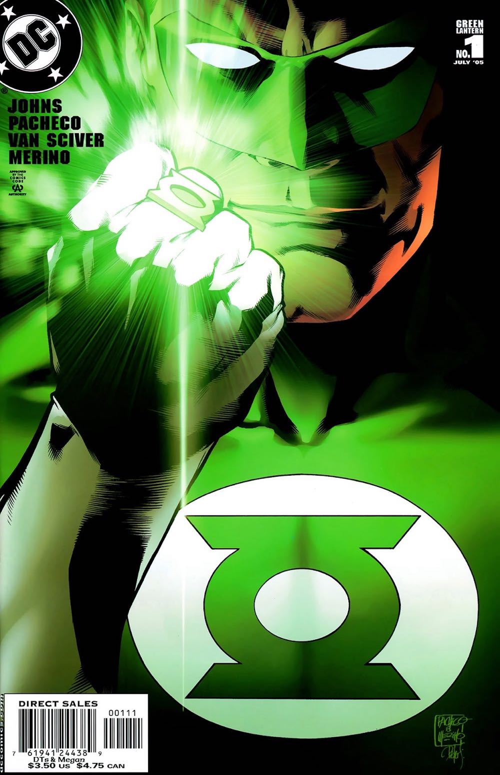 Green Lantern Vol. 4 - DC Comics (1 - Jul 2005) comic book collectible - Main Image 3