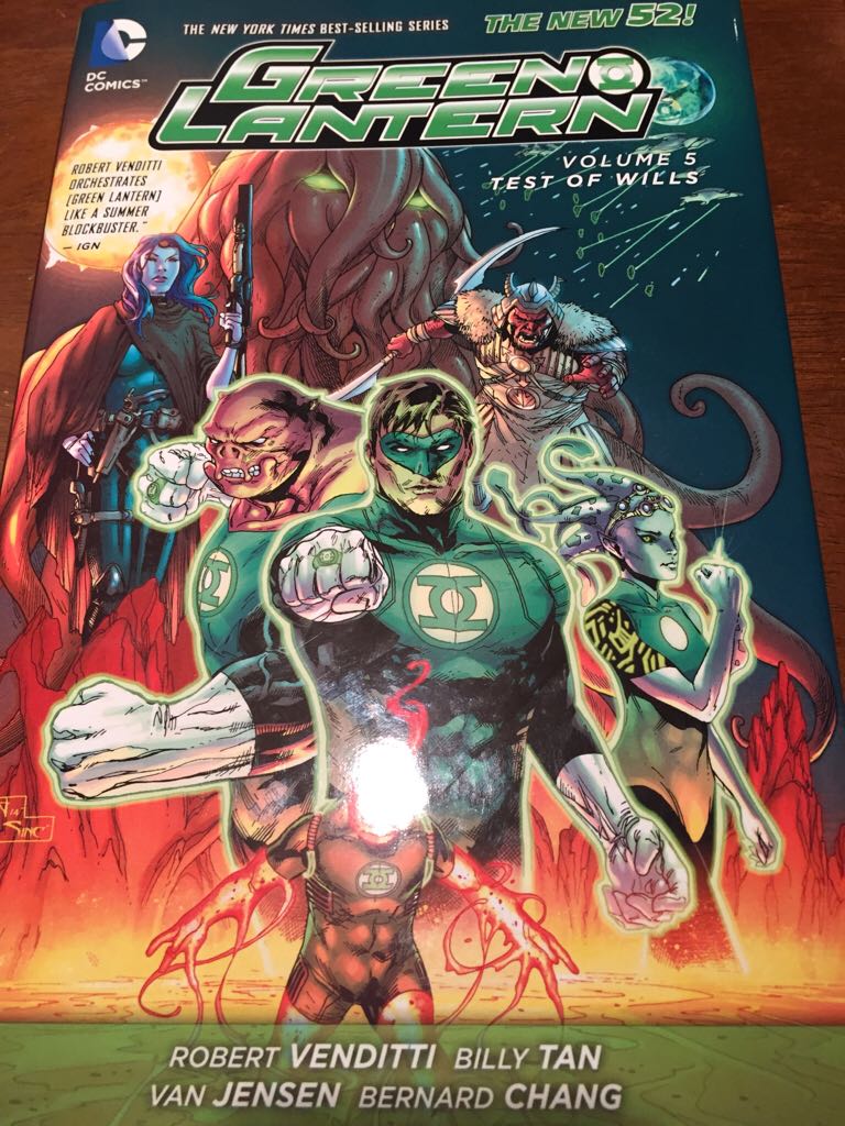 Green Lantern: Test of Wills  (5) comic book collectible [Barcode 978140125089852499] - Main Image 1