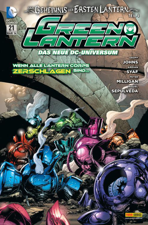 Green Lantern - Panini Comics (21 - 03/2014) comic book collectible [Barcode 419823030499221] - Main Image 1