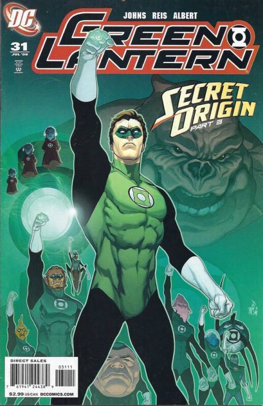 Green Lantern - DC (31 - Jul 2008) comic book collectible [Barcode 76194124438903111] - Main Image 1
