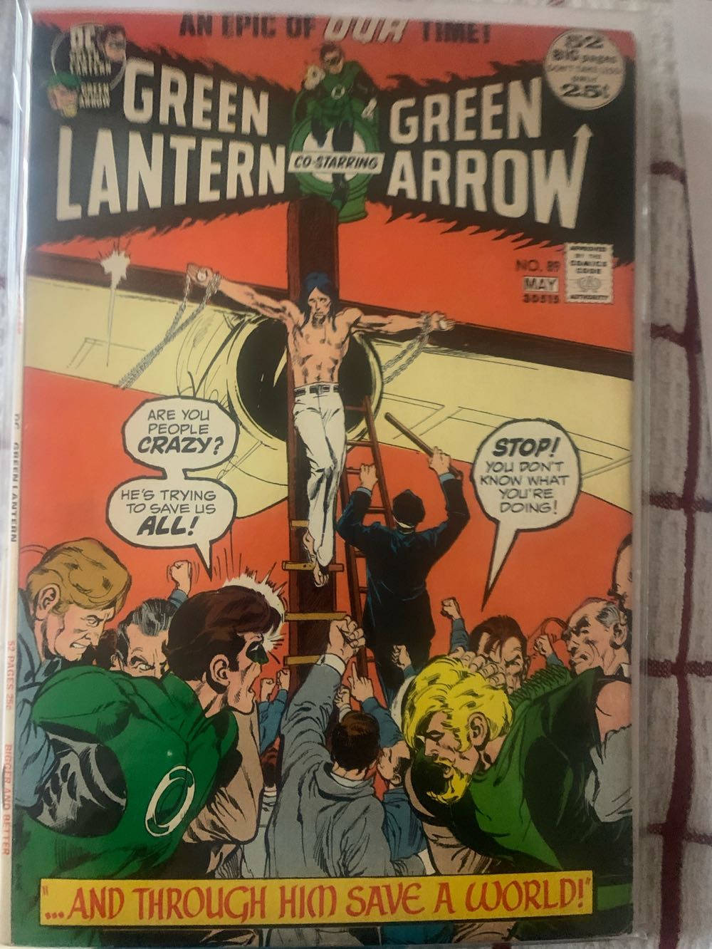 Green Lantern Vol. 2 - DC Superman National Comics (89 - Apr 1972) comic book collectible - Main Image 3