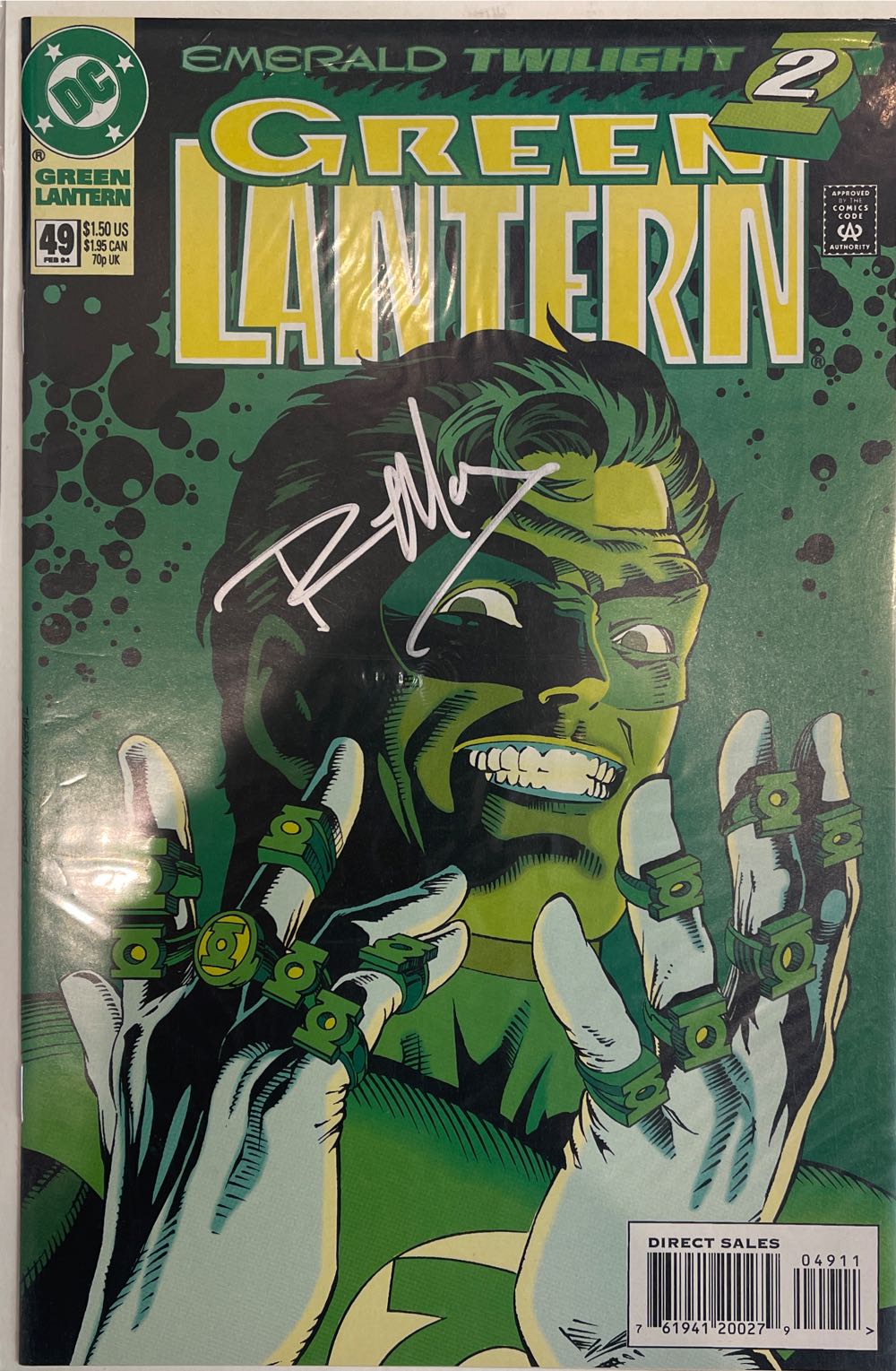 Green Lantern - DC Comics (49 - Feb 1994) comic book collectible [Barcode 76194120027904911] - Main Image 3