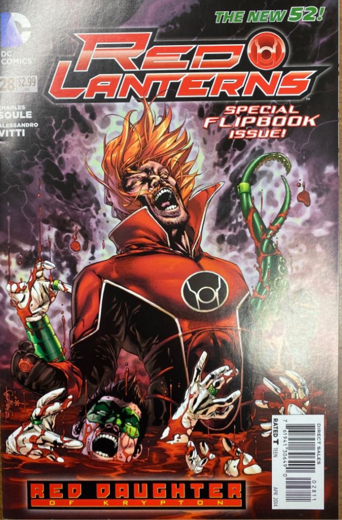 Green Lantern & Red Lantern - DC Comics (28 - 04/2014) comic book collectible [Barcode 76194130649002811] - Main Image 2