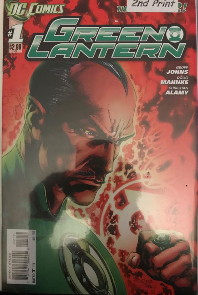 Green Lantern  (1 - Nov 2011) comic book collectible [Barcode 76194130649000112] - Main Image 1