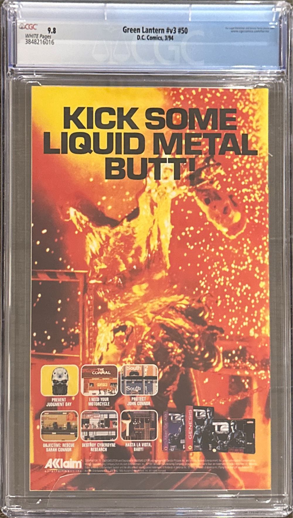 Green Lantern - DC Comics (50 - Mar 1994) comic book collectible [Barcode 07447030750103] - Main Image 2