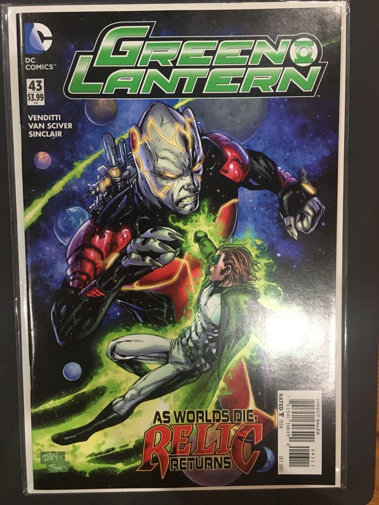 Green Lantern  (43 - Oct 2015) comic book collectible - Main Image 1