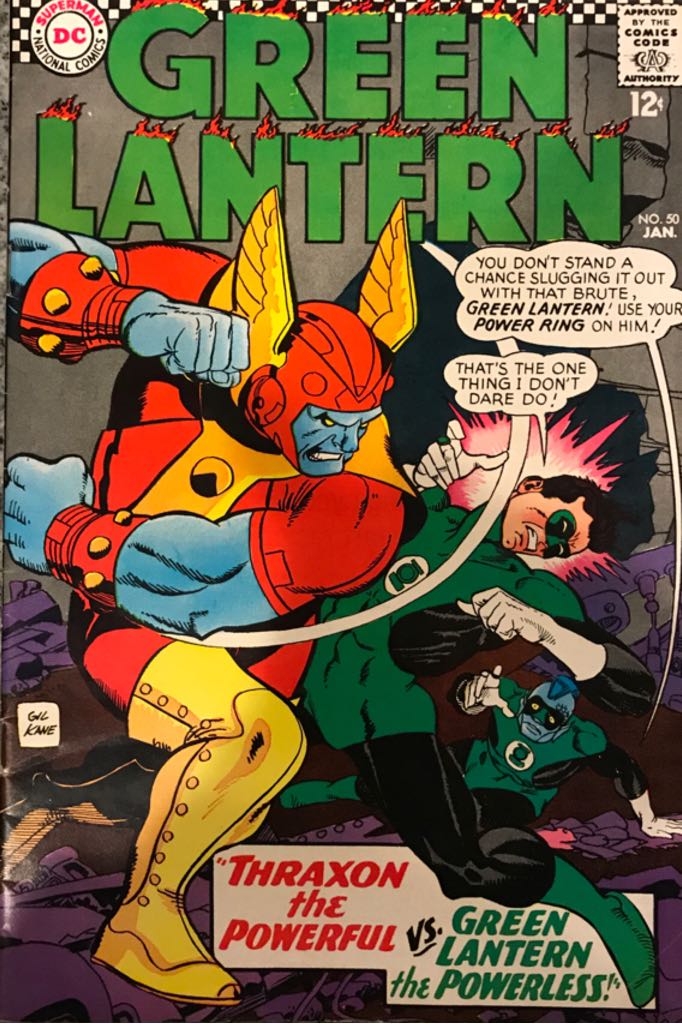 Green Lantern Vol 2 - DC Comics (50 - Jan 1967) comic book collectible - Main Image 1