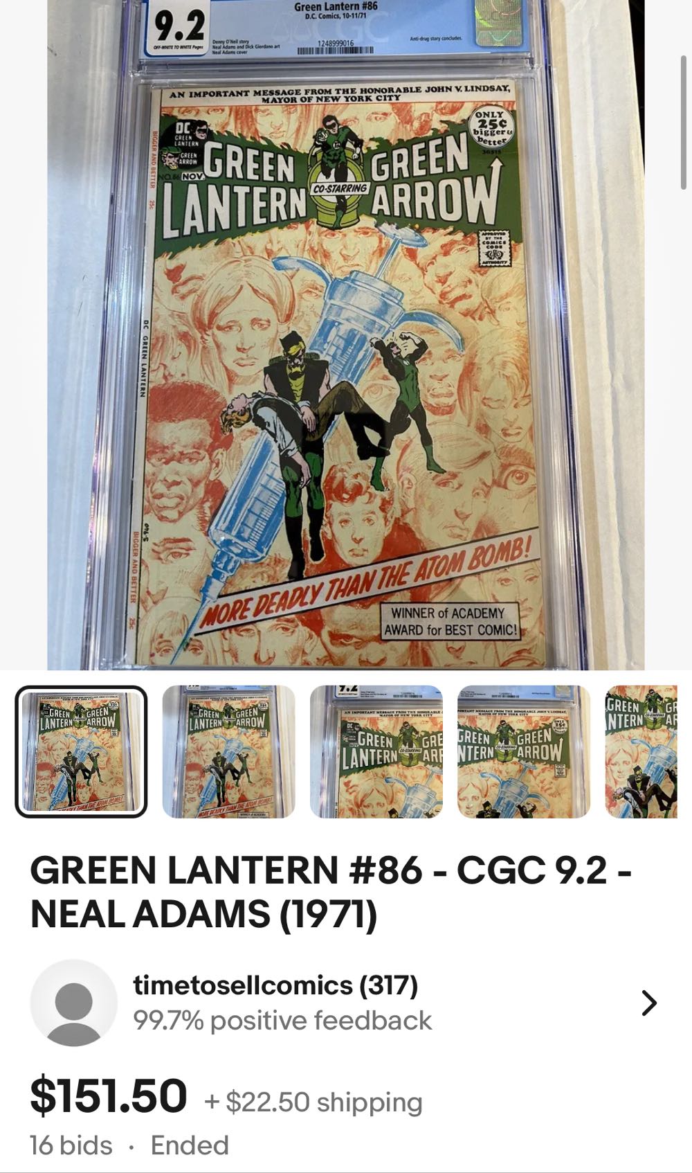 Green Lantern Vol. 2 - DC Superman National Comics (86 - Nov 1971) comic book collectible - Main Image 3