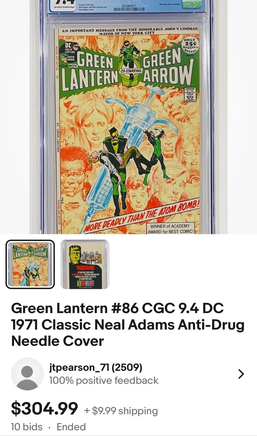 Green Lantern Vol. 2 - DC Superman National Comics (86 - Nov 1971) comic book collectible - Main Image 4