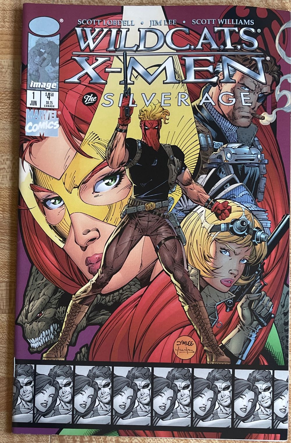 wildcats xmen Silver Age - Marvel (1 - Jun 1997) comic book collectible [Barcode 709853046615] - Main Image 2