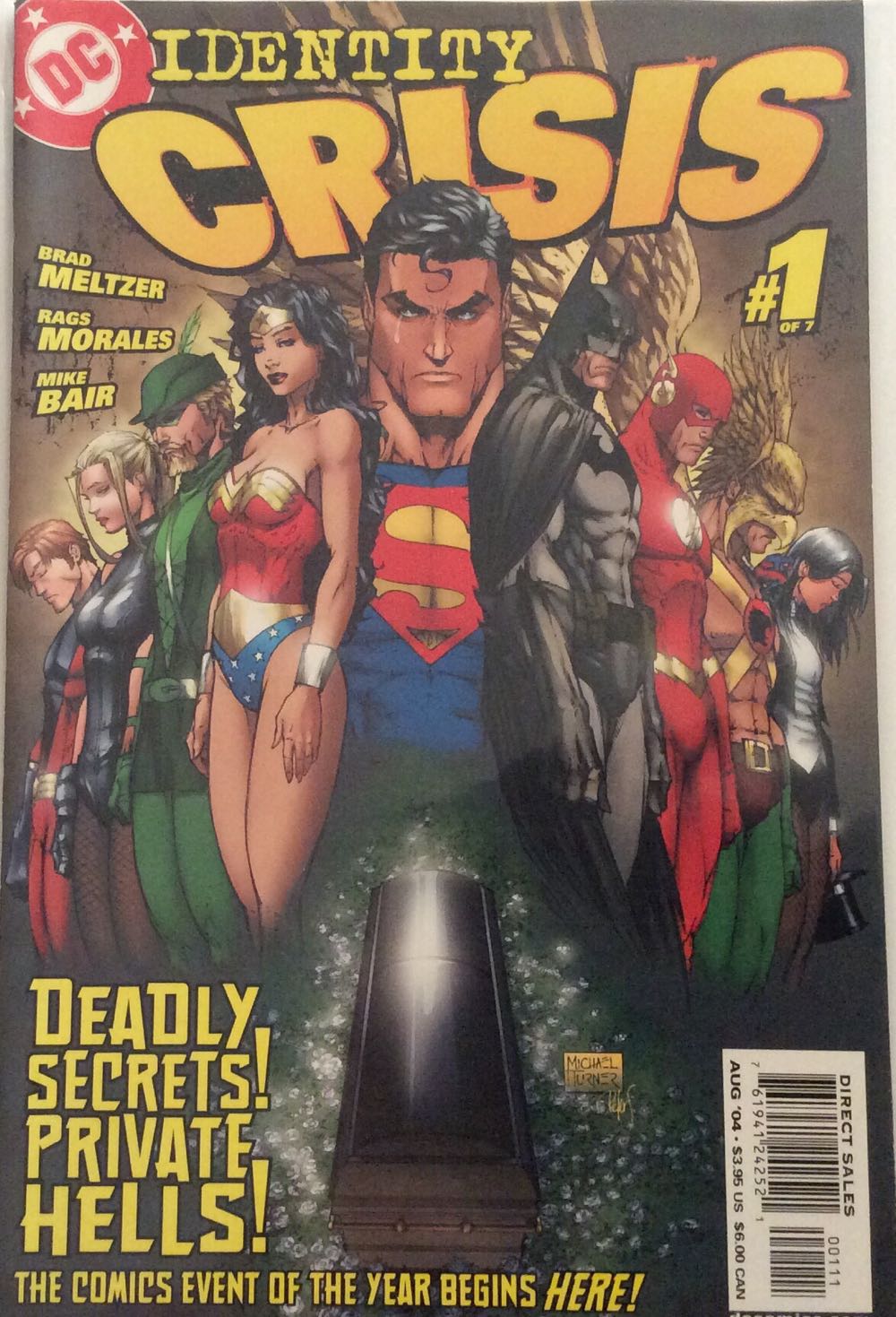 Identity Crisis - DC Comics (1 - Aug 2004) comic book collectible [Barcode 9782809410945] - Main Image 2