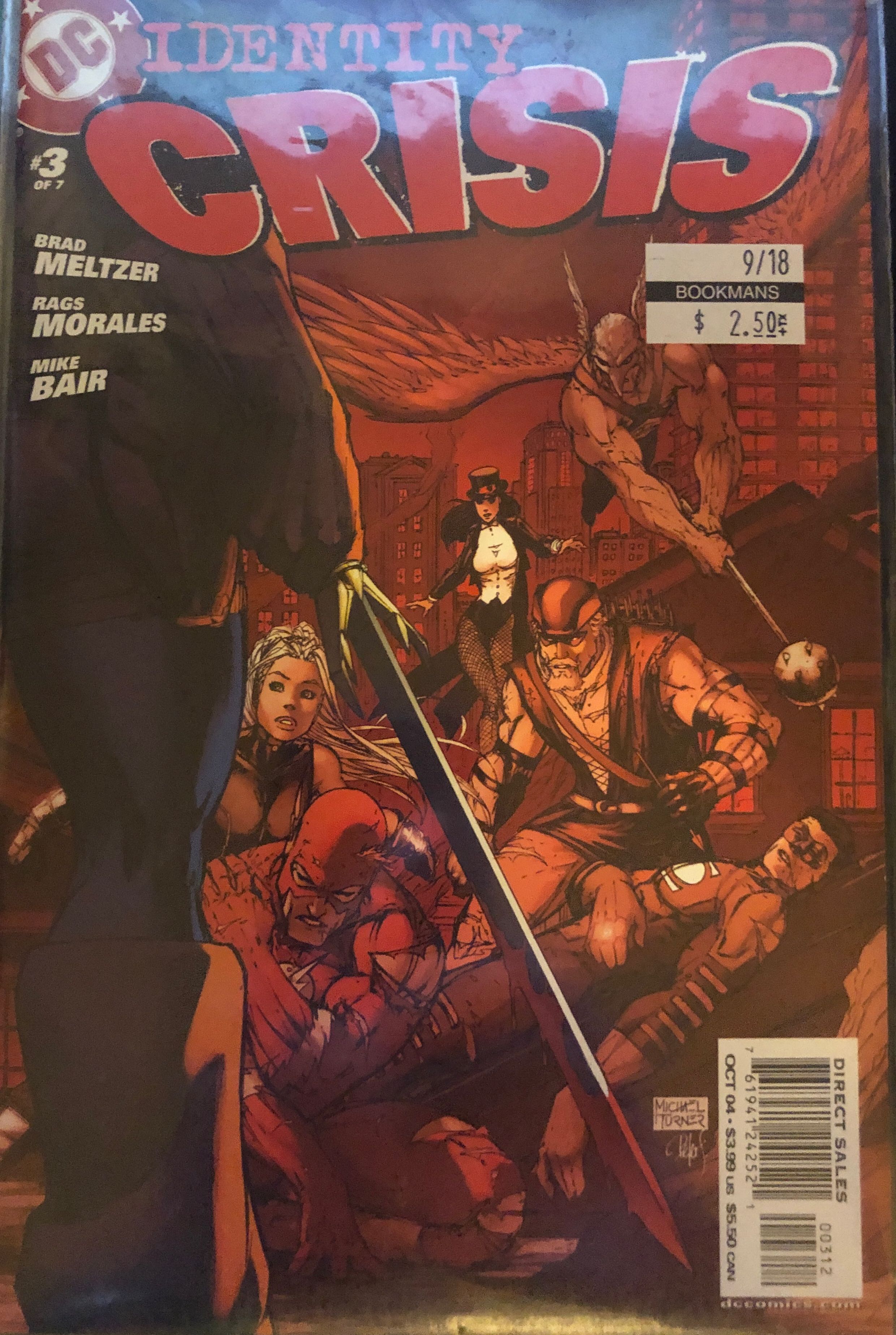 Identity Crisis - DC Comics (3 - Oct 2004) comic book collectible [Barcode 76194124252100312] - Main Image 2