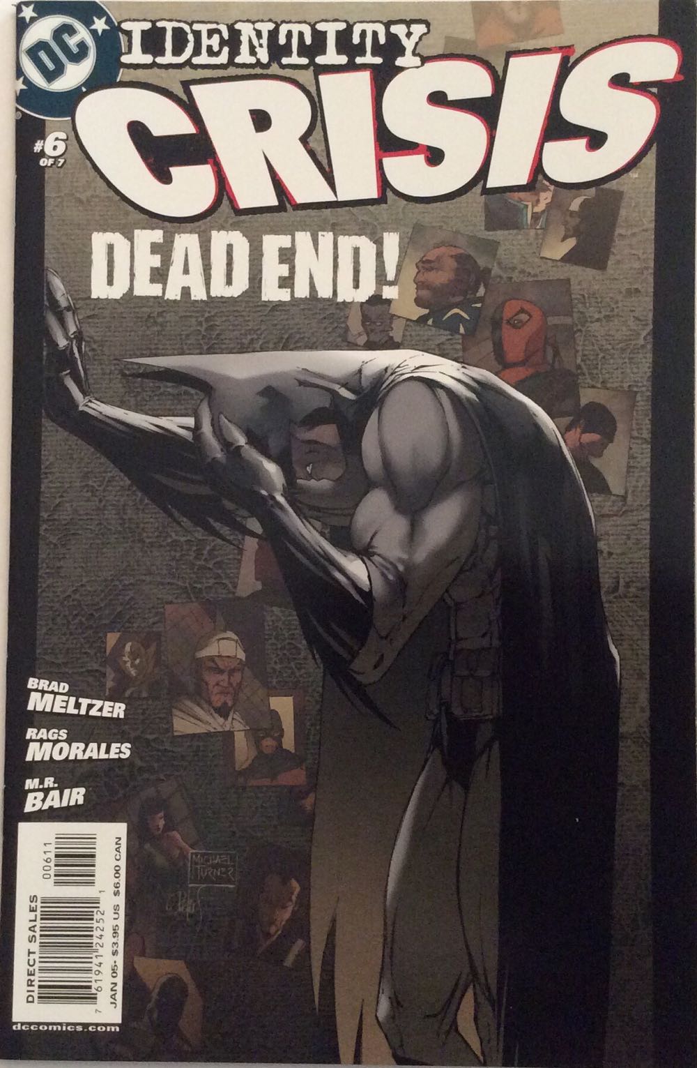 Identity Crisis - DC Comics (6 - Jan 2005) comic book collectible [Barcode 76194124252100612] - Main Image 2