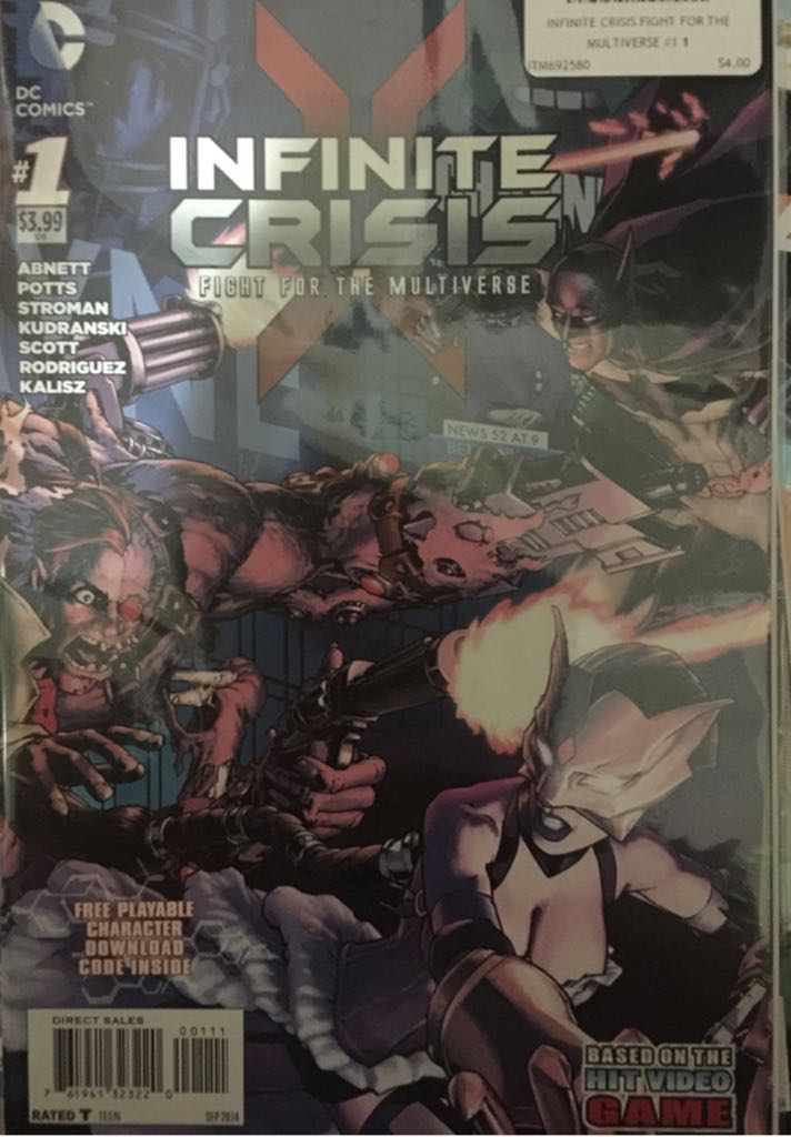 Infinite Crisis - DC Comics (1 - Sep 2014) comic book collectible [Barcode 76194132322000111] - Main Image 1