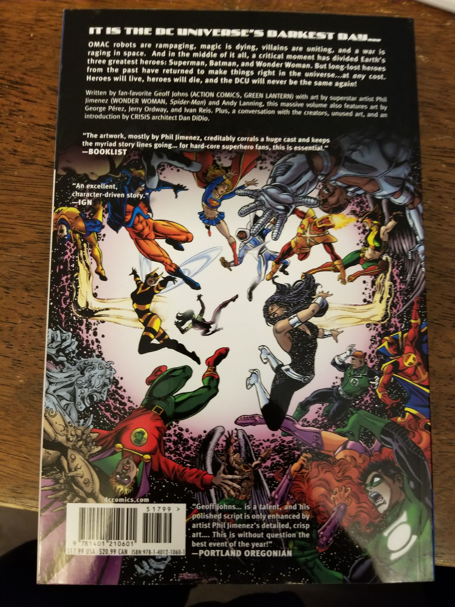 infinite crisis - DC comic book collectible [Barcode 6194124903] - Main Image 2