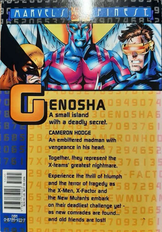 X-Men: X-Tinction Agenda - Marvel Comics (1) comic book collectible [Barcode 9780871359223] - Main Image 2