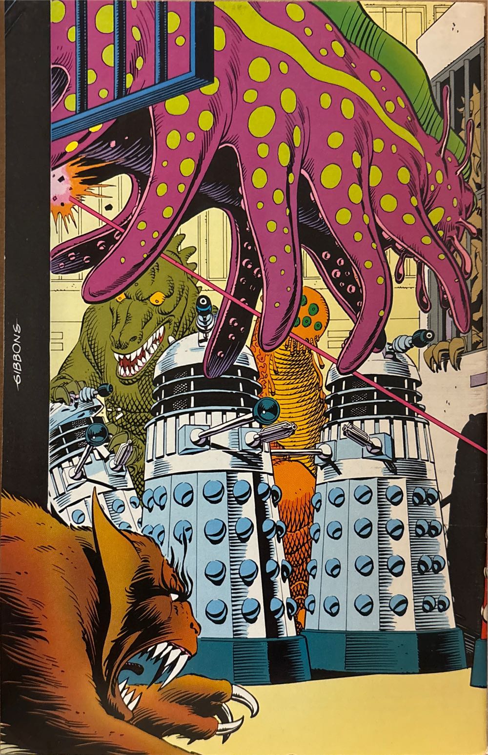 Doctor Who - Marvel Comics (4 - Jan 1985) comic book collectible [Barcode 827714000818] - Main Image 2