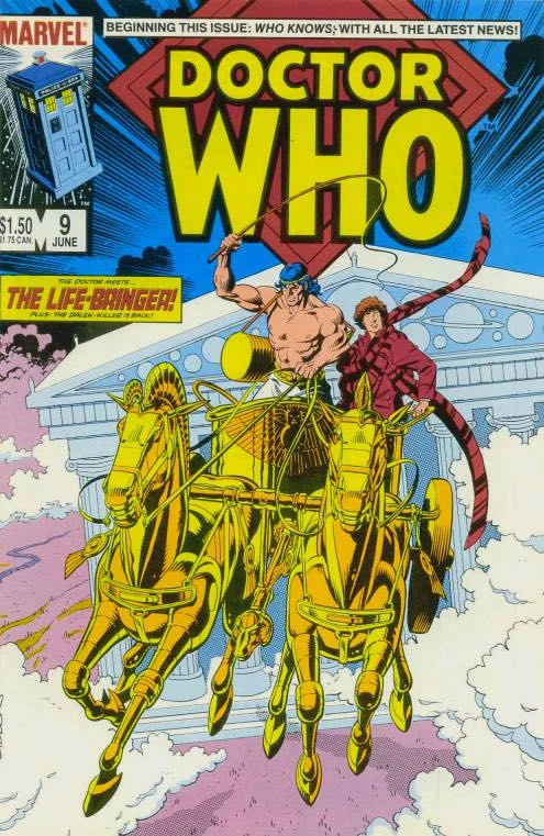 Doctor Who Vol 1 - Marvel Comcs (9 - Jun 1985) comic book collectible [Barcode 827714000818] - Main Image 2