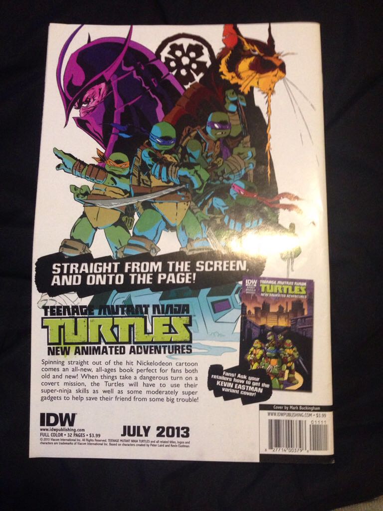 Doctor Who (2012) - IDW (11 - Jul 2013) comic book collectible [Barcode 82771400379601111] - Main Image 2