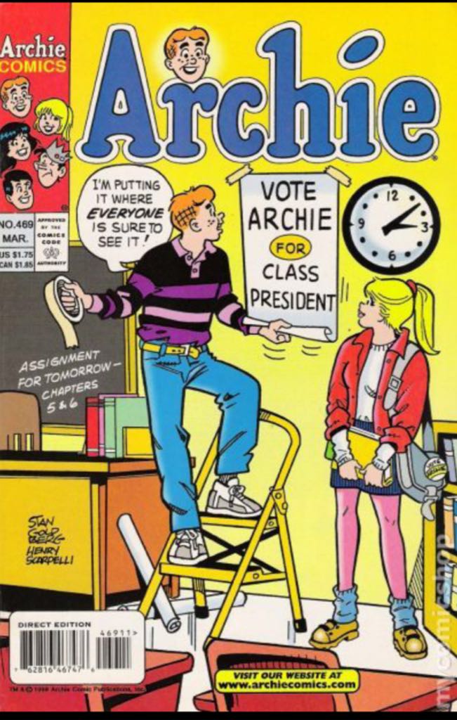 Archie  (469) comic book collectible - Main Image 1
