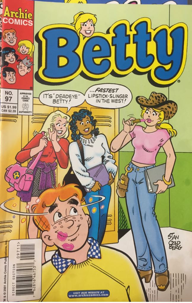 Betty  (97) comic book collectible [Barcode 762816467537] - Main Image 1