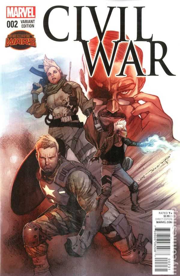 Civil War - Marvel Comics (#2 - Aug 2015) comic book collectible [Barcode 759606082087] - Main Image 2